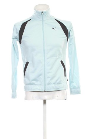 Bluză trening de bărbați PUMA, Mărime M, Culoare Albastru, Preț 128,00 Lei
