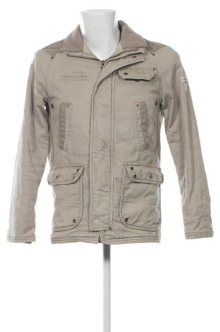 Geacă de bărbati Bershka, Mărime S, Culoare Bej, Preț 72,99 Lei