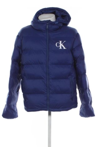 Мъжко яке Calvin Klein Jeans, Размер M, Цвят Син, Цена 186,62 €