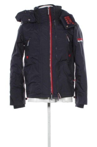 Ανδρικό μπουφάν Superdry, Μέγεθος S, Χρώμα Μπλέ, Τιμή 54,49 €