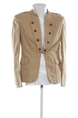 Мъжко сако Zara, Размер L, Цвят Бежов, Цена 28,20 €