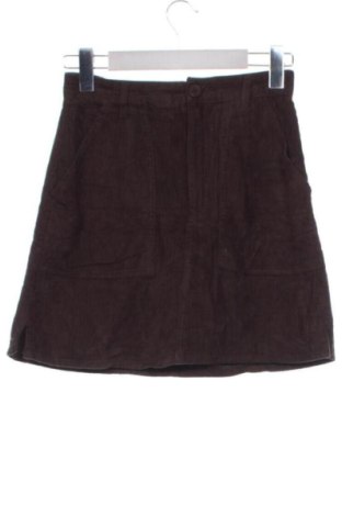 Rock ASOS, Größe XXS, Farbe Braun, Preis 27,99 €