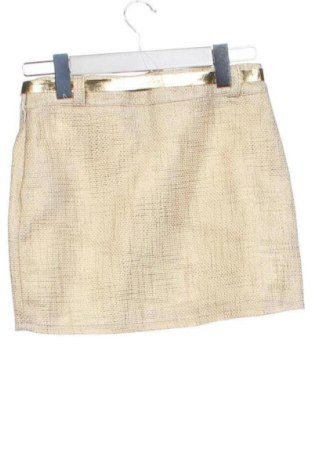 Fustă Amisu, Mărime S, Culoare Auriu, Preț 50,58 Lei