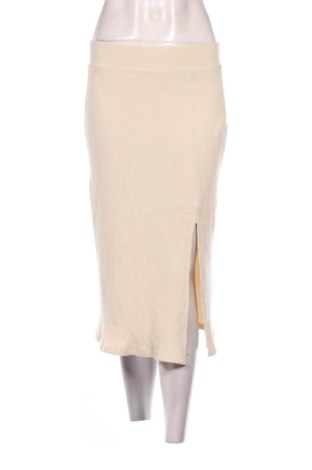 Spódnica Bershka, Rozmiar S, Kolor ecru, Cena 63,00 zł