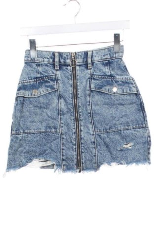 Fustă Bershka, Mărime XS, Culoare Albastru, Preț 91,99 Lei