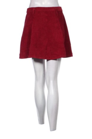 Fustă Bershka, Mărime M, Culoare Roșu, Preț 31,28 Lei