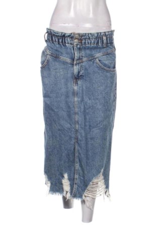 Sukně Bershka, Velikost L, Barva Modrá, Cena  419,00 Kč