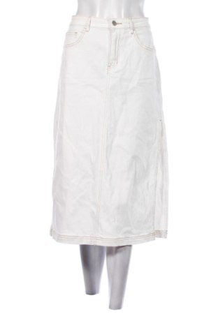 Fustă Even&Odd, Mărime M, Culoare Alb, Preț 91,99 Lei