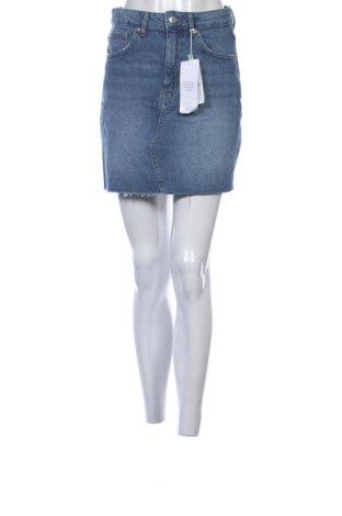 Fustă Gina Tricot, Mărime S, Culoare Albastru, Preț 165,39 Lei