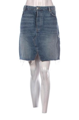 Fustă H&M, Mărime 3XL, Culoare Albastru, Preț 77,00 Lei