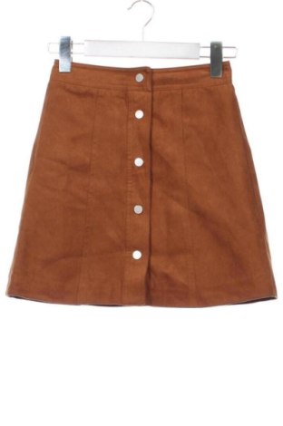 Rock H&M Divided, Größe XXS, Farbe Braun, Preis € 10,00