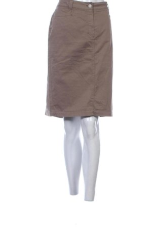Fustă Madeleine, Mărime L, Culoare Bej, Preț 165,39 Lei