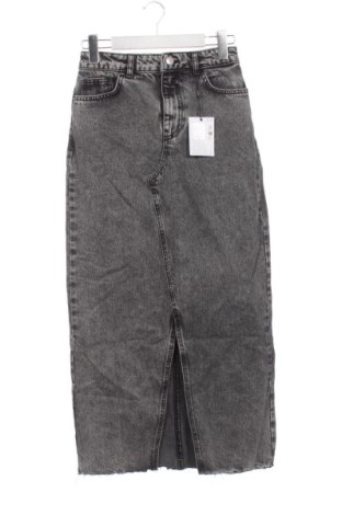 Fustă Pieces, Mărime XS, Culoare Gri, Preț 96,99 Lei