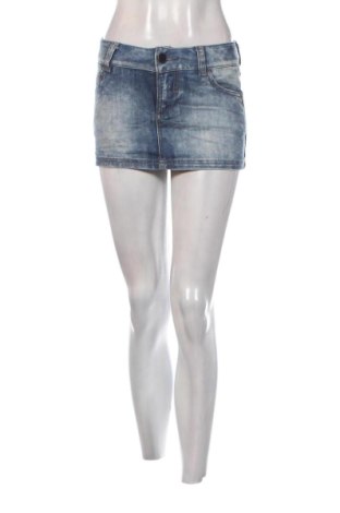 Fustă Pull&Bear, Mărime S, Culoare Albastru, Preț 52,13 Lei