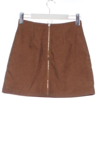 Fustă SHEIN, Mărime XS, Culoare Maro, Preț 36,49 Lei