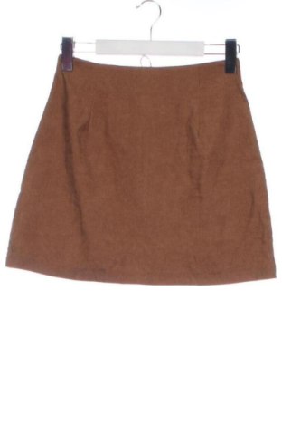Fustă SHEIN, Mărime XS, Culoare Maro, Preț 36,49 Lei
