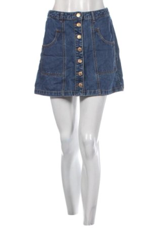 Fustă Stradivarius, Mărime M, Culoare Albastru, Preț 91,99 Lei