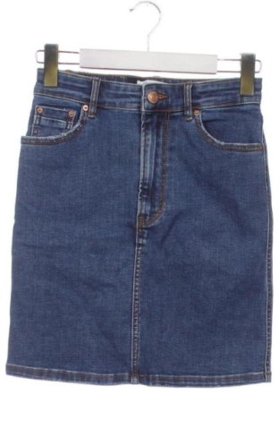 Пола Stradivarius, Размер XS, Цвят Син, Цена 24,03 €