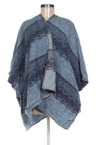 Pončo  Desigual, Veľkosť L, Farba Modrá, Cena  41,95 €