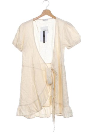 Rochie Bershka, Mărime XS, Culoare Ecru, Preț 165,35 Lei