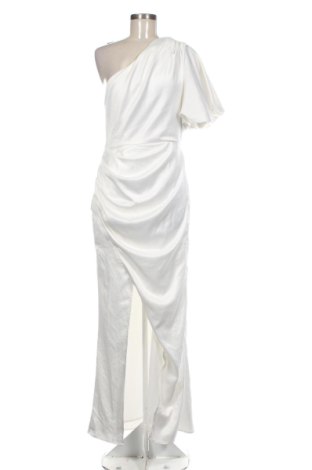 Φόρεμα Boohoo, Μέγεθος L, Χρώμα Λευκό, Τιμή 29,67 €