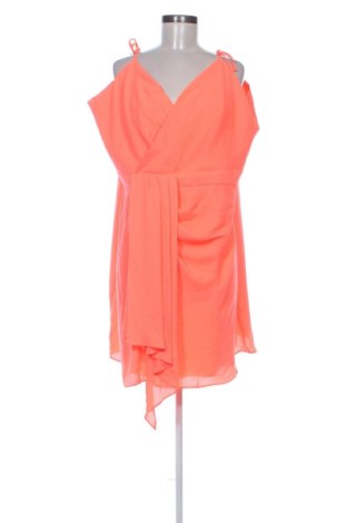 Sukienka City Chic, Rozmiar 3XL, Kolor Pomarańczowy, Cena 133,96 zł