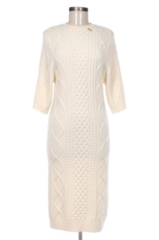 Šaty  Elisabetta Franchi, Veľkosť M, Farba Kremová, Cena  122,76 €