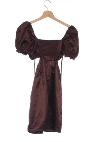 Šaty  H&M Divided, Veľkosť XXS, Farba Hnedá, Cena  7,00 €