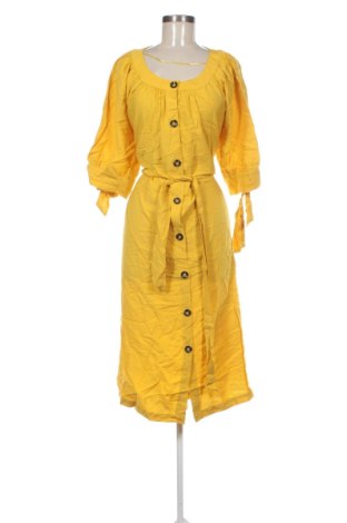 Sukienka KappAhl, Rozmiar XL, Kolor Żółty, Cena 110,99 zł