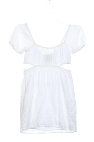 Sukienka Pull&Bear, Rozmiar XS, Kolor Biały, Cena 107,17 zł