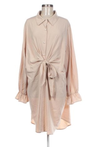 Sukienka SHEIN, Rozmiar 3XL, Kolor Beżowy, Cena 104,99 zł