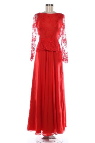 Φόρεμα Unbranded, Μέγεθος XXS, Χρώμα Κόκκινο, Τιμή 30,00 €