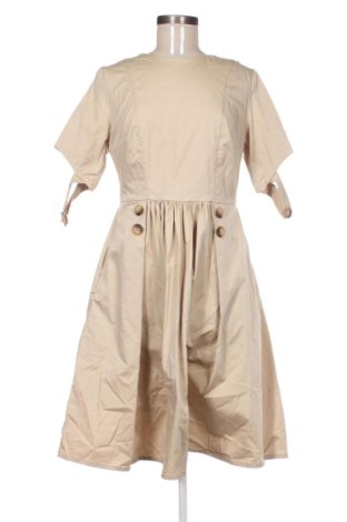 Kleid Unbranded, Größe L, Farbe Beige, Preis 20,00 €