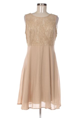 Kleid Unbranded, Größe L, Farbe Beige, Preis 25,99 €