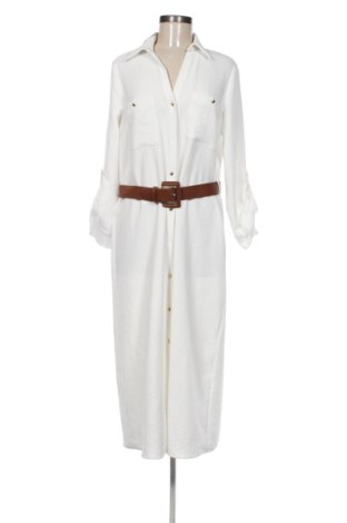 Kleid Zara, Größe M, Farbe Weiß, Preis 17,00 €