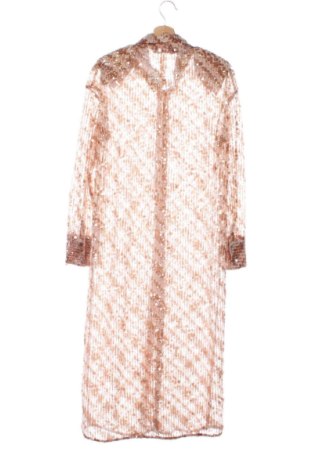 Sukienka Zara, Rozmiar XS, Kolor Złocisty, Cena 91,99 zł