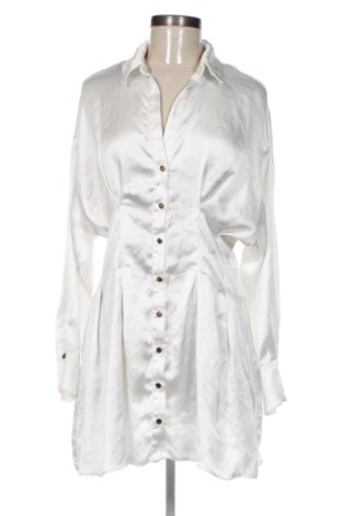 Kleid Zara, Größe L, Farbe Weiß, Preis 17,00 €