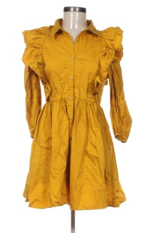 Rochie Zara, Mărime M, Culoare Galben, Preț 88,62 Lei