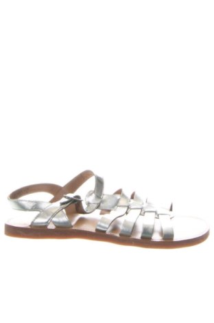 Sandále Pom D`api, Veľkosť 36, Farba Strieborná, Cena  84,00 €