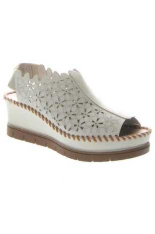 Sandale Rieker, Mărime 37, Culoare Alb, Preț 330,78 Lei