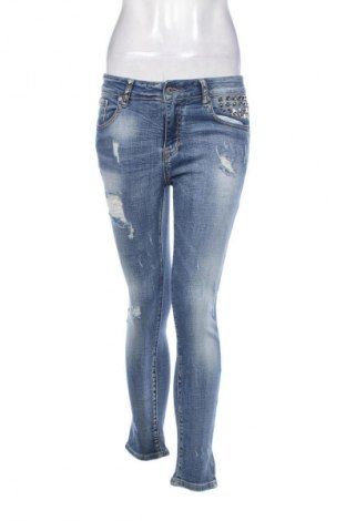 Damskie jeansy M.Sara, Rozmiar S, Kolor Niebieski, Cena 29,99 zł