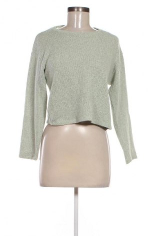 Damski sweter Bershka, Rozmiar S, Kolor Zielony, Cena 29,99 zł