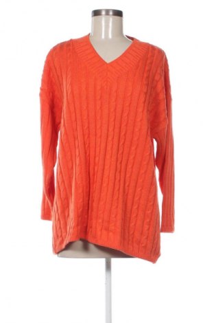 Дамски пуловер Made In Italy, Размер L, Цвят Оранжев, Цена 4,60 €
