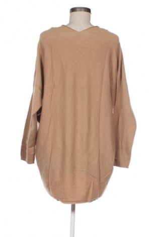 Damski sweter Made In Italy, Rozmiar L, Kolor Beżowy, Cena 41,99 zł
