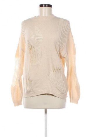 Damski sweter SHEIN, Rozmiar S, Kolor Beżowy, Cena 30,99 zł