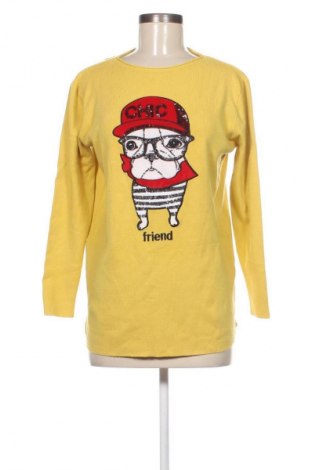 Damski sweter Unbranded, Rozmiar S, Kolor Żółty, Cena 33,99 zł