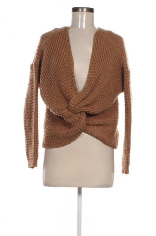 Γυναικείο πουλόβερ Unbranded, Μέγεθος M, Χρώμα Καφέ, Τιμή 4,99 €