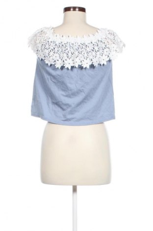 Дамски топ H&M Divided, Размер S, Цвят Син, Цена 2,04 €