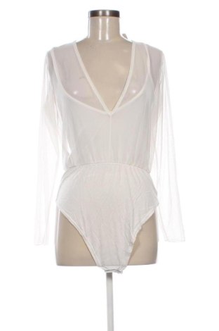 Damenbluse-Body Boohoo, Größe L, Farbe Weiß, Preis 18,46 €