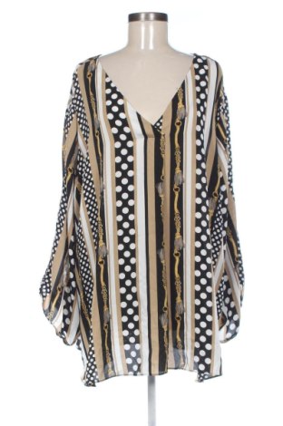 Γυναικεία μπλούζα Ashley Stewart, Μέγεθος 5XL, Χρώμα Πολύχρωμο, Τιμή 17,00 €